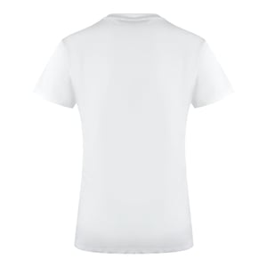 Camiseta Blanca Con El Logo Llamativo De Love Moschino