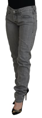 Jeans Grises de Pierna Recta