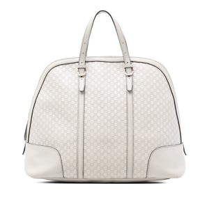 Bolso de mano con tapa en forma de cúpula Microguccissima grande de segunda mano
