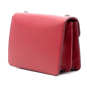 Cartera cruzada de piel de ternera de pequeño dólar de segunda mano con logo intrecciato G
