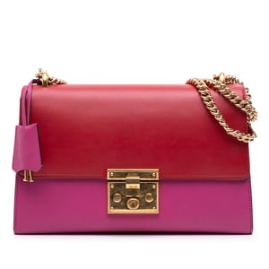 Bolso de hombro con cadena y candado