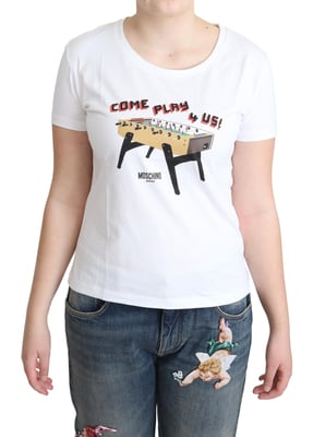 Moschino Tsh5069 Camiseta de Futbolín