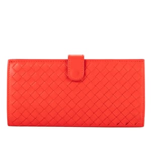 Bottega Veneta Flap Continental  en Red Cuero de ternero