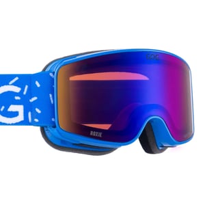 Gafas de esquí y snowboard Roxie UV400 con lentes dobles hidrofóbicos y espejo antiempañante