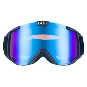 Gafas de esquí y snowboard Unisex Nebula UV400 con lentes dobles espejadas anti-vaho