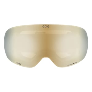 Gafas de esquí y snowboard unisex Ryder UV400 con lentes dobles espejados antivaho