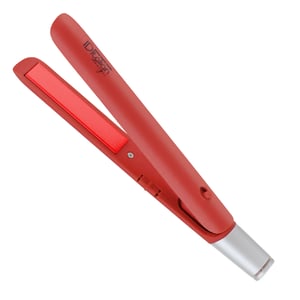 Mini plancha de pelo USB Coquete roja