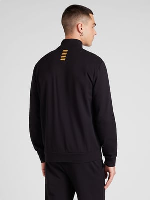 Chándal con cremallera EA7 Emporio Armani Negro