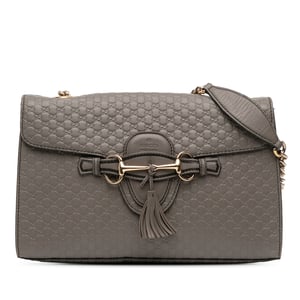 Bolso de hombro Emily Microguccissima mediano de segunda mano