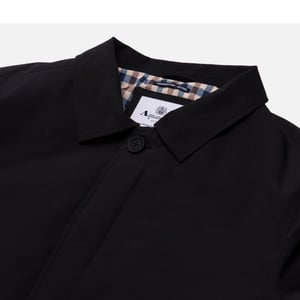 Chaqueta Negra Aquascutum Active Shell Active Mid Trench