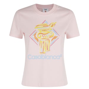 Camisetas Rosas Con Columna De Diamantes De Casablanca