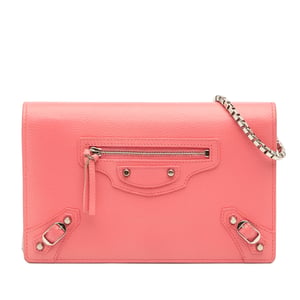 Billetera de cadena clásica con pouch