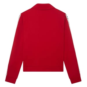 Chaqueta Deportiva Roja De Tricot Laurel De Casablanca