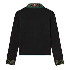 Chaquetas Negras Con Laurel Bordado De Casablanca