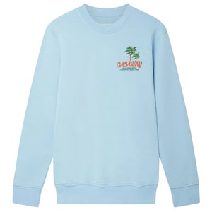 Sudadera Azul Del Valle De Coachella Con Bordado De Casablanca
