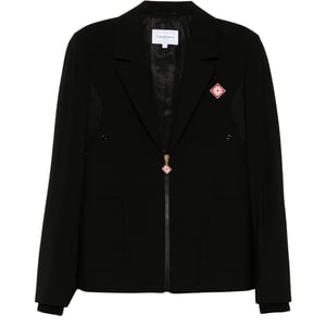 Chaquetas Deportivas Negras Con Cremallera De Casablanca