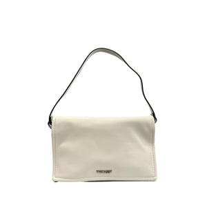 Bolso de hombro para mujer Twinset blanco de PU