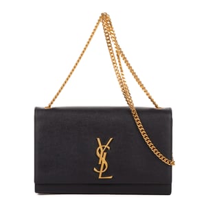 Yves Saint Laurent Kate Medium en Black Cuero de ternero