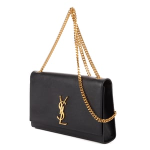 Yves Saint Laurent Kate Medium en Black Cuero de ternero