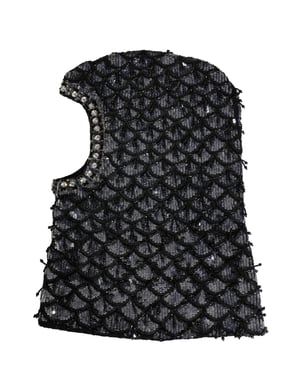 Gorro Balaclava Escallopado Embellecido de Dolce & Gabbana