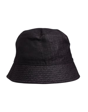 Sombrero de cubo de tela texturizada