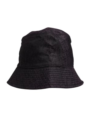 Sombrero de cubo de tela texturizada