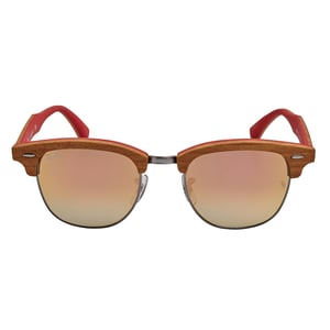 Gafas de sol para hombres Clubmaster Wood RB3016