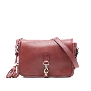 Cartera de hombro de cuero Marrakech de segunda mano