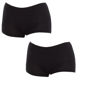 Paquete de 2 bóxers de bambú para mujeres Q901