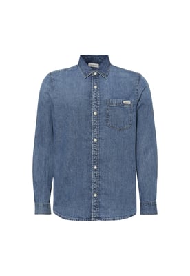 Camisa de mezclilla con botones