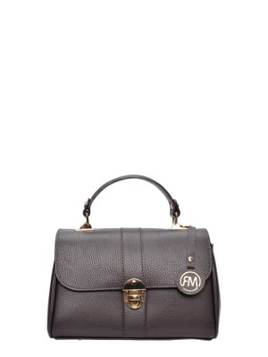 Roberta M Granate Bolso de cuero
