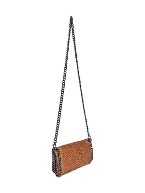 Luisa Vannini Brown Bolso de cuero