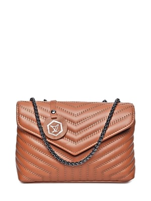 Luisa Vannini Brown Bolso de cuero