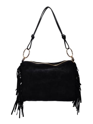 Isabella Rhea Negro Bolso de cuero