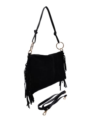 Isabella Rhea Negro Bolso de cuero