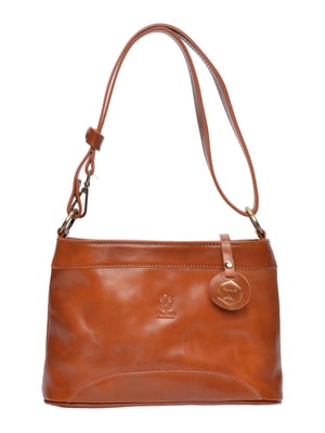 Luisa Vannini Brown Bolso de cuero
