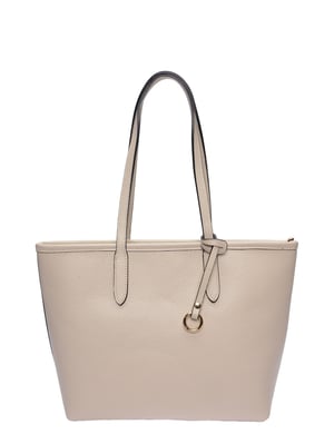 Roberta M Beige Bolso de cuero