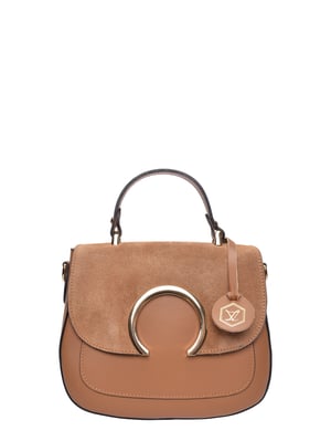 Luisa Vannini Brown Bolso de cuero