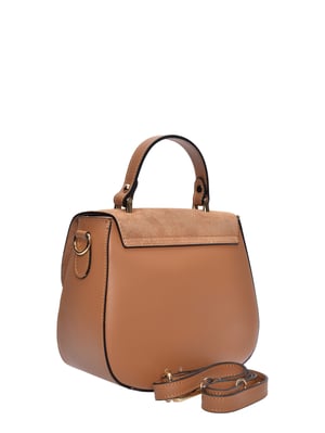 Luisa Vannini Brown Bolso de cuero