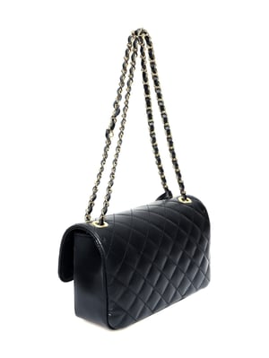 Isabella Rhea Negro Bolso de cuero