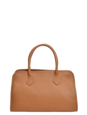 Anna Luchini Brown Bolso de cuero