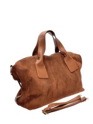 Anna Luchini Brown Bolso de cuero