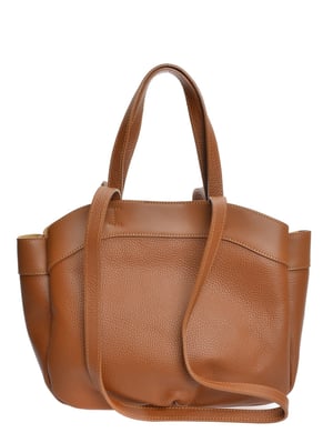 Anna Luchini Brown Bolso de cuero