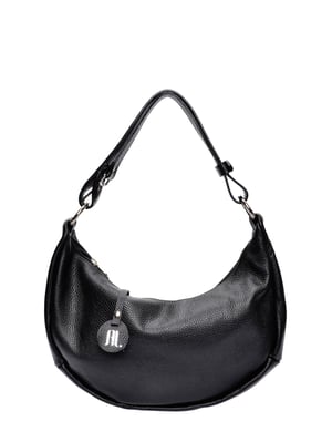 Anna Luchini Negro Bolso de cuero