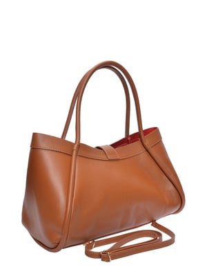 Luisa Vannini Brown Bolso de cuero