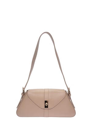 Roberta M Beige Bolso de cuero