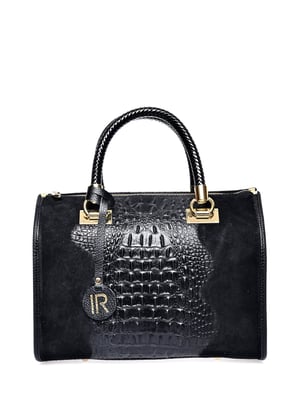 Isabella Rhea Negro Bolso de cuero