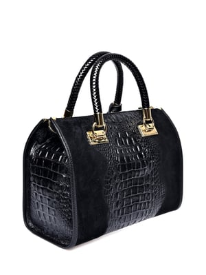 Isabella Rhea Negro Bolso de cuero