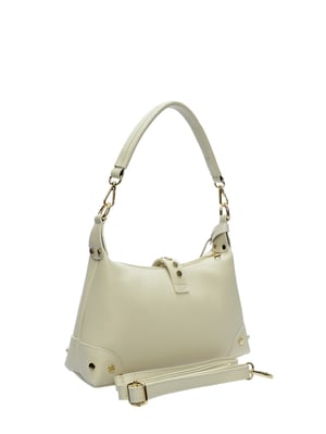 Anna Luchini Beige Bolso de cuero