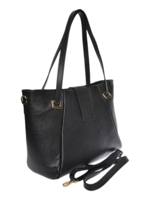 Isabella Rhea Negro Bolso de cuero